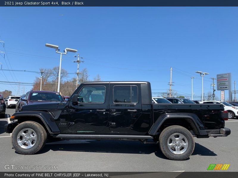 Black / Black 2021 Jeep Gladiator Sport 4x4