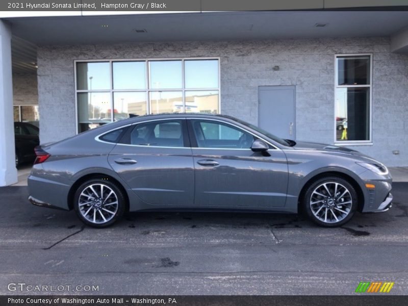 Hampton Gray / Black 2021 Hyundai Sonata Limited