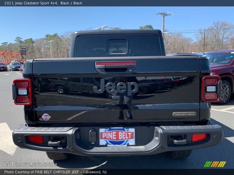 Black / Black 2021 Jeep Gladiator Sport 4x4