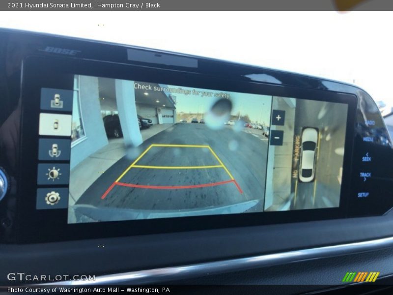 Hampton Gray / Black 2021 Hyundai Sonata Limited
