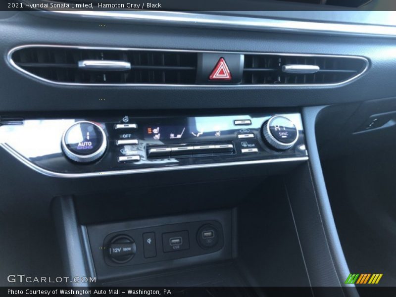 Hampton Gray / Black 2021 Hyundai Sonata Limited