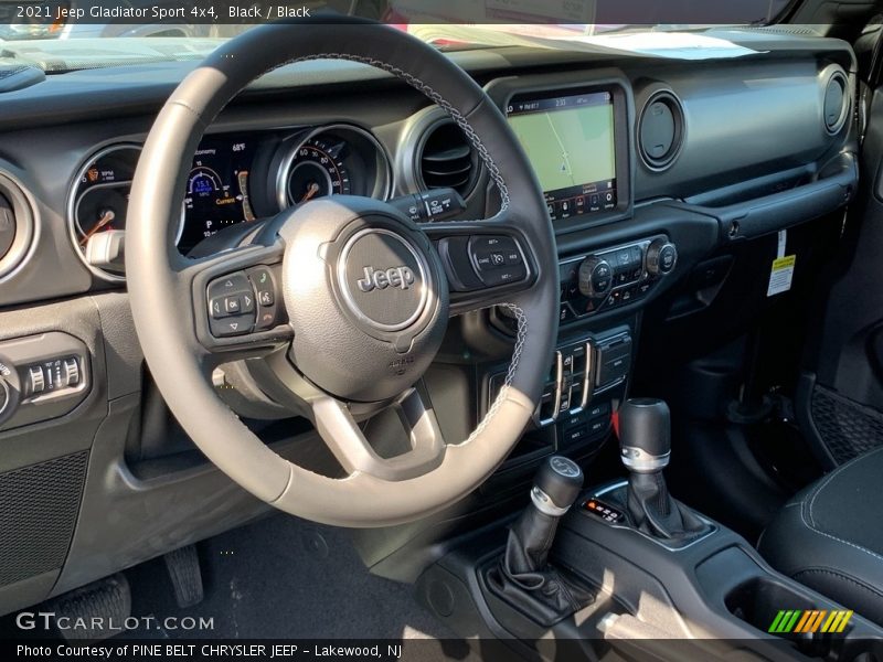 Black / Black 2021 Jeep Gladiator Sport 4x4