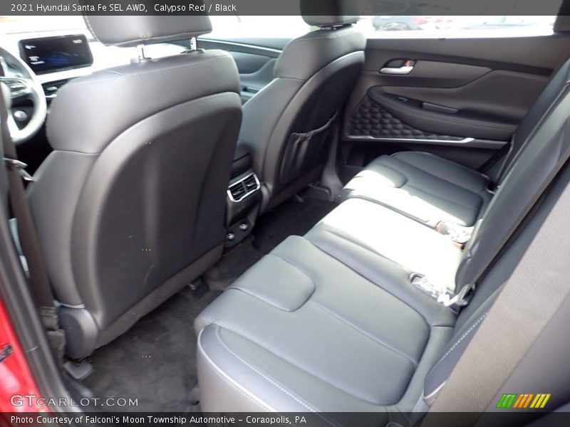 Calypso Red / Black 2021 Hyundai Santa Fe SEL AWD