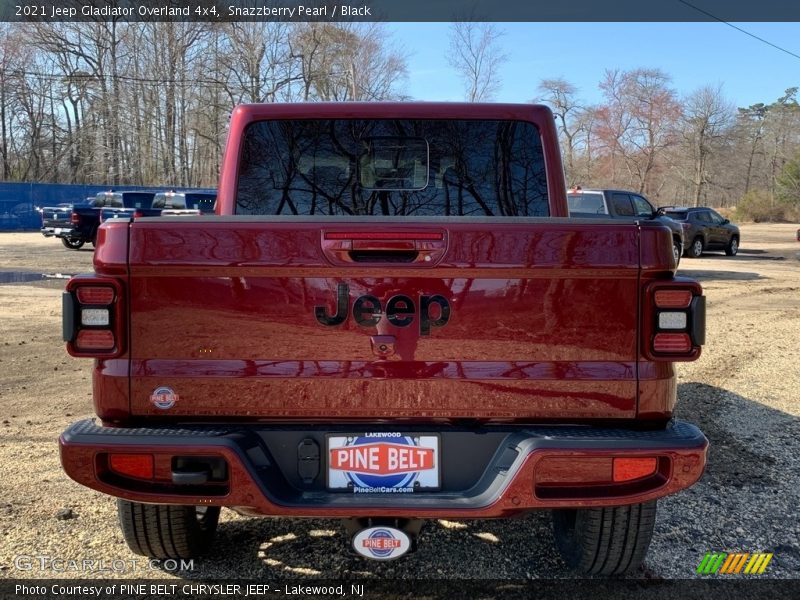 Snazzberry Pearl / Black 2021 Jeep Gladiator Overland 4x4
