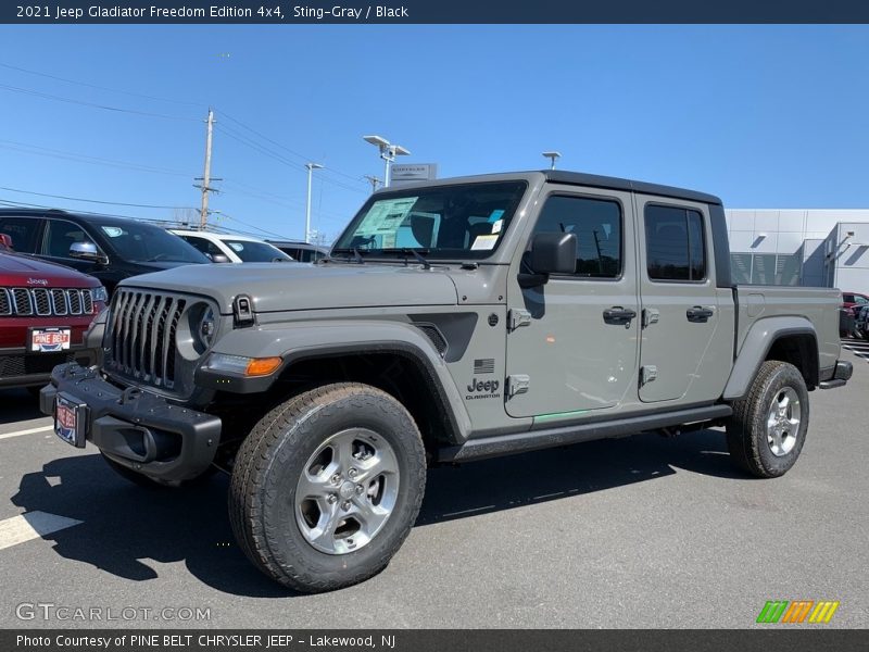 Sting-Gray / Black 2021 Jeep Gladiator Freedom Edition 4x4