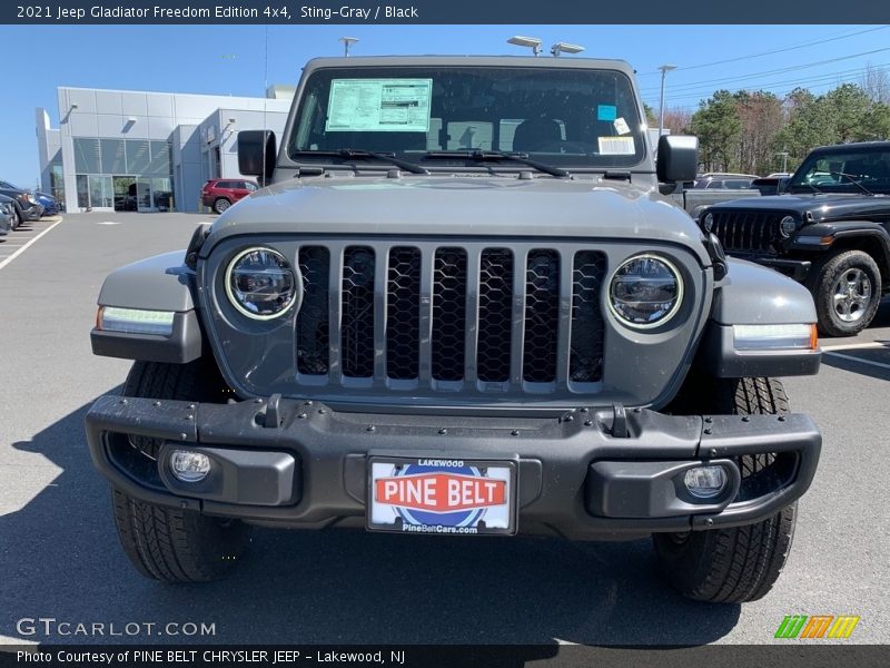 Sting-Gray / Black 2021 Jeep Gladiator Freedom Edition 4x4