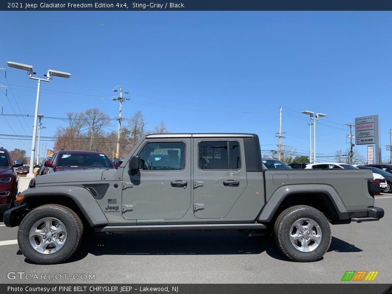 Sting-Gray / Black 2021 Jeep Gladiator Freedom Edition 4x4