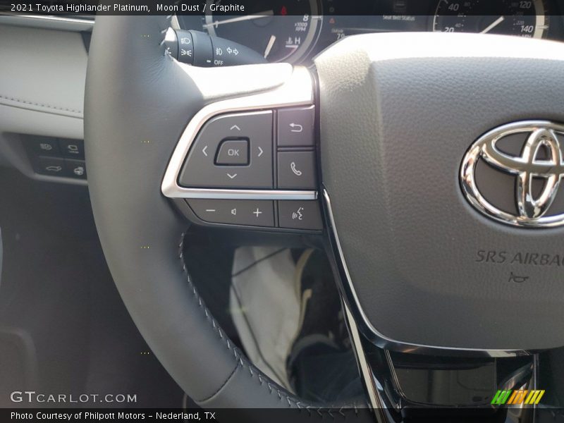 Moon Dust / Graphite 2021 Toyota Highlander Platinum