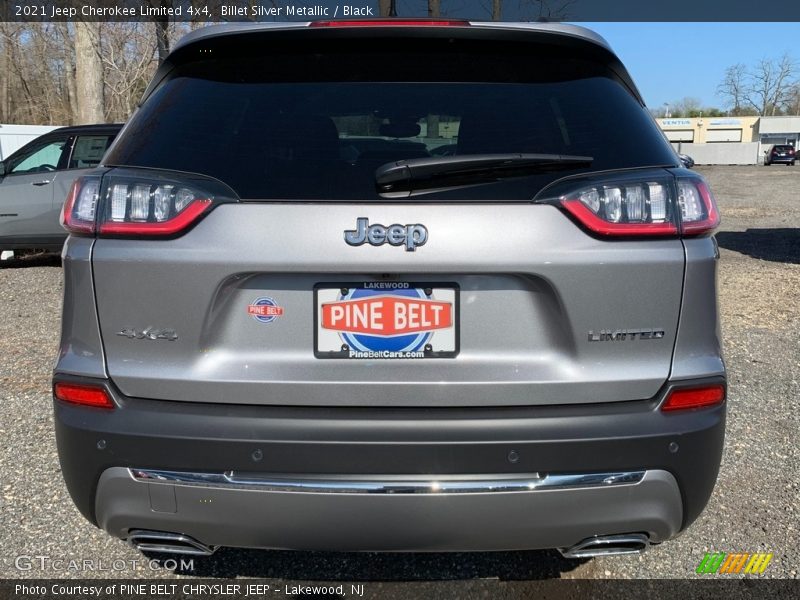 Billet Silver Metallic / Black 2021 Jeep Cherokee Limited 4x4