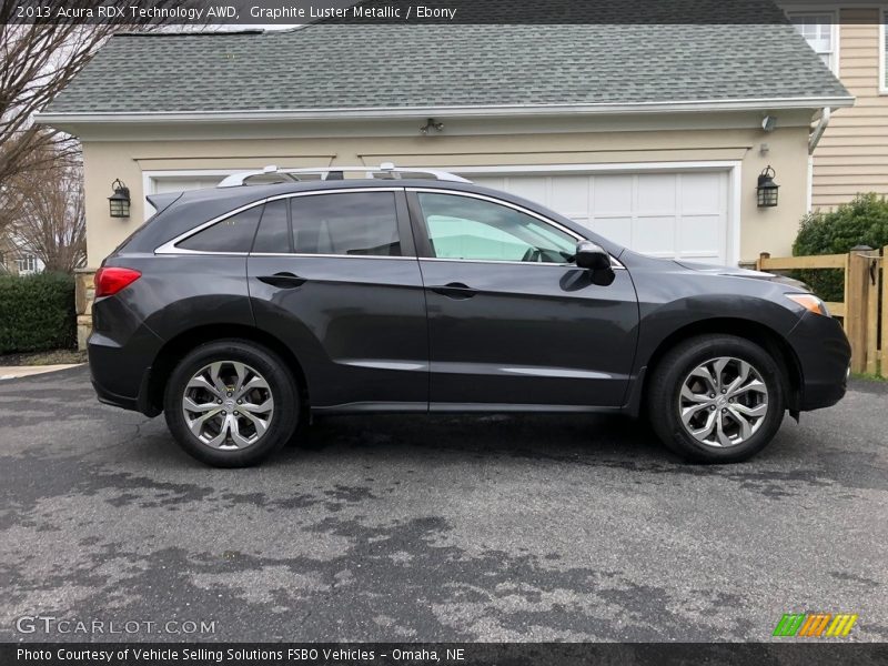 Graphite Luster Metallic / Ebony 2013 Acura RDX Technology AWD