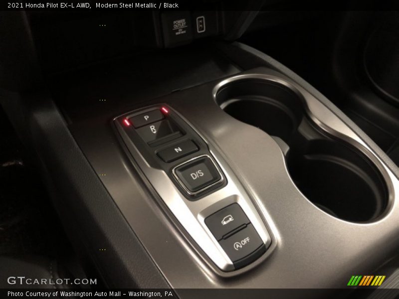 Modern Steel Metallic / Black 2021 Honda Pilot EX-L AWD