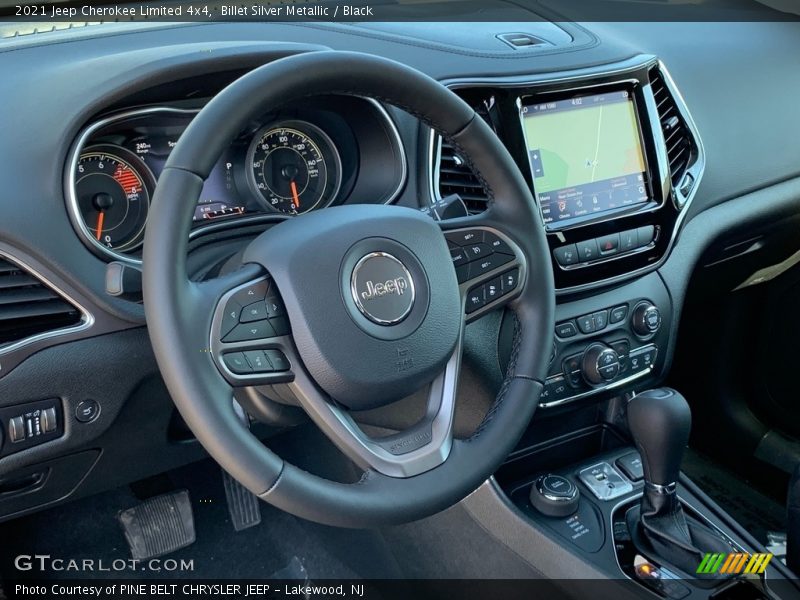 Billet Silver Metallic / Black 2021 Jeep Cherokee Limited 4x4