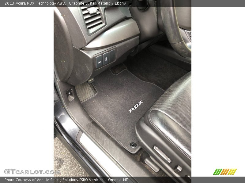 Graphite Luster Metallic / Ebony 2013 Acura RDX Technology AWD