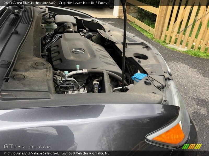 Graphite Luster Metallic / Ebony 2013 Acura RDX Technology AWD