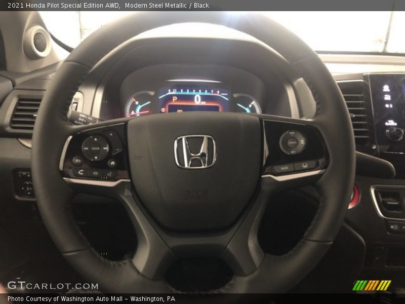 Modern Steel Metallic / Black 2021 Honda Pilot Special Edition AWD