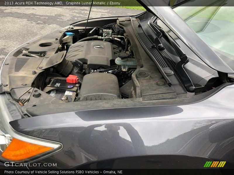 Graphite Luster Metallic / Ebony 2013 Acura RDX Technology AWD