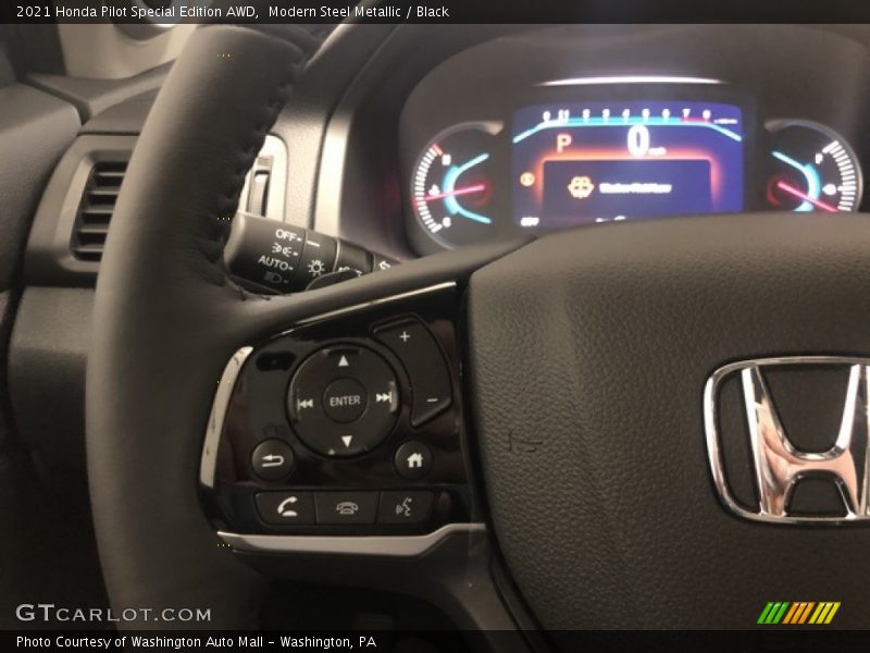 Modern Steel Metallic / Black 2021 Honda Pilot Special Edition AWD