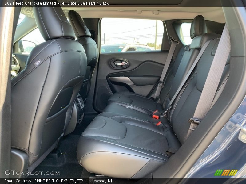 Slate Blue Pearl / Black 2021 Jeep Cherokee Limited 4x4