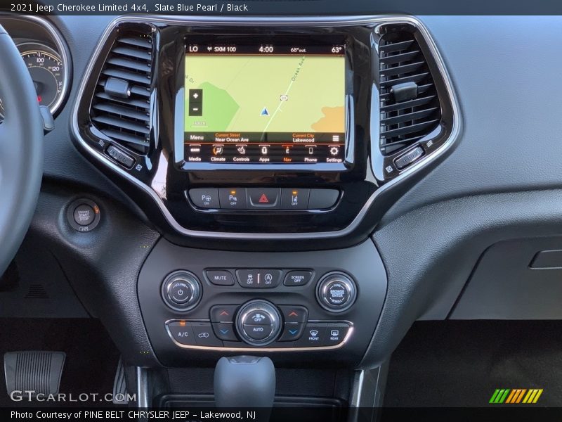 Slate Blue Pearl / Black 2021 Jeep Cherokee Limited 4x4