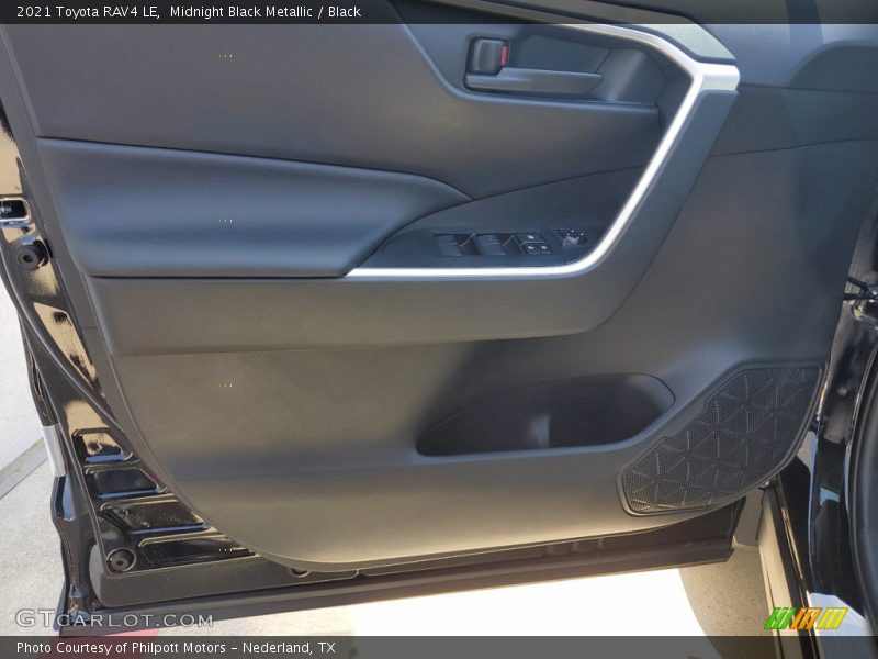 Midnight Black Metallic / Black 2021 Toyota RAV4 LE