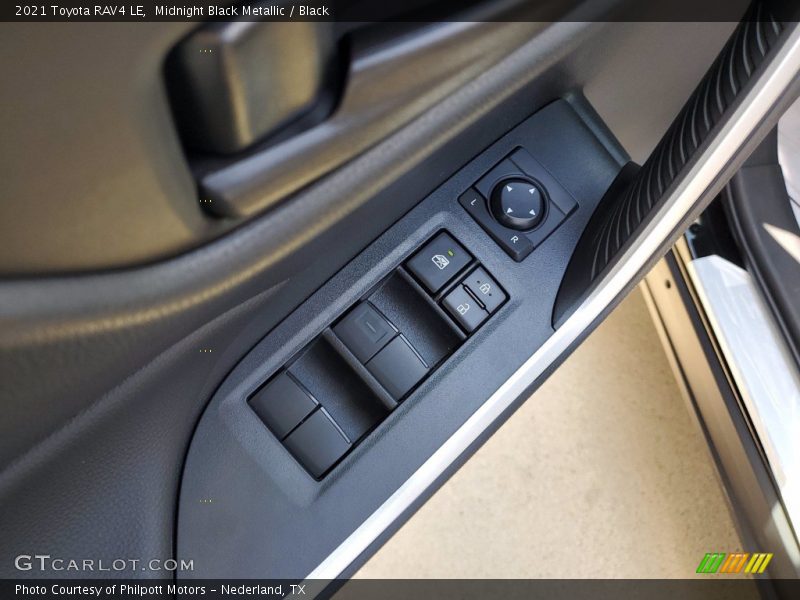 Midnight Black Metallic / Black 2021 Toyota RAV4 LE