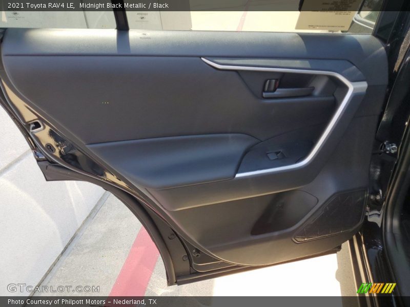 Midnight Black Metallic / Black 2021 Toyota RAV4 LE