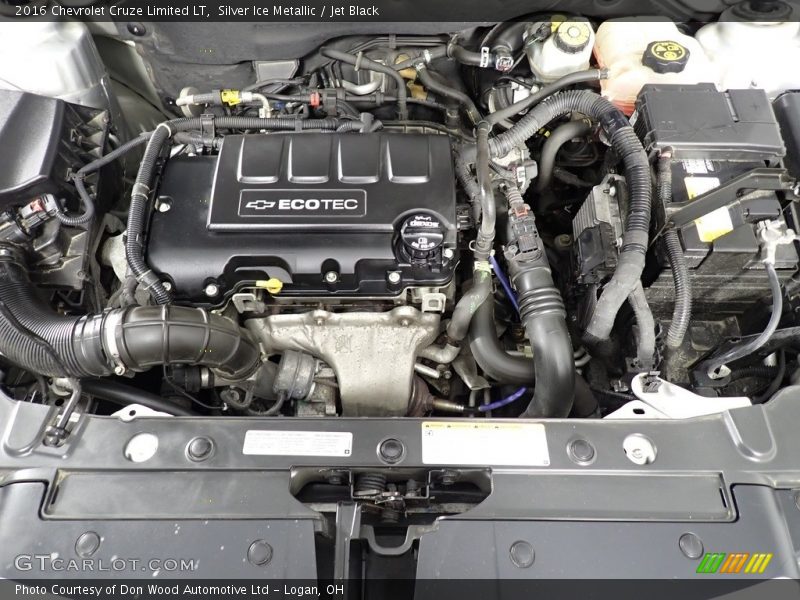 Silver Ice Metallic / Jet Black 2016 Chevrolet Cruze Limited LT