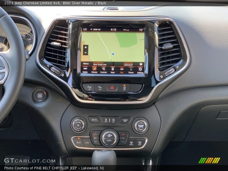Controls of 2021 Cherokee Limited 4x4