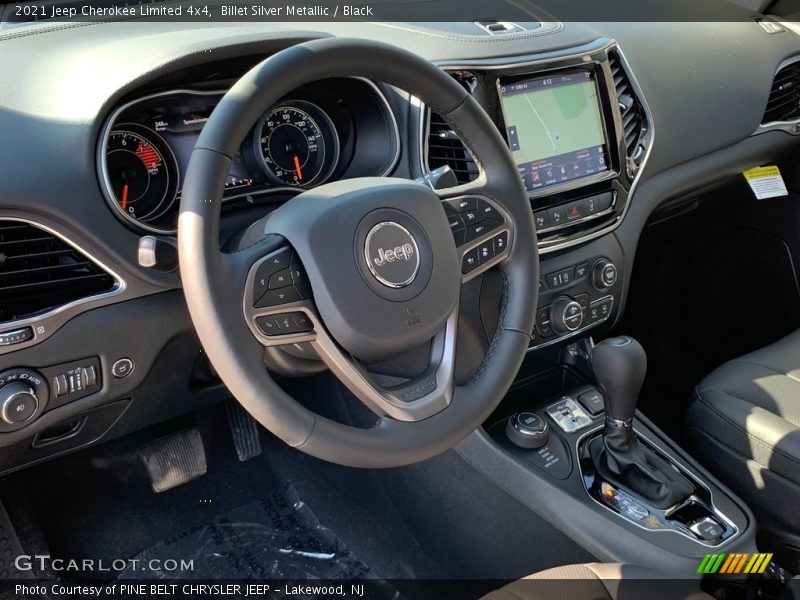 Billet Silver Metallic / Black 2021 Jeep Cherokee Limited 4x4