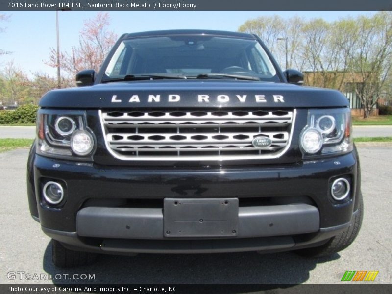 Santorini Black Metallic / Ebony/Ebony 2016 Land Rover LR4 HSE