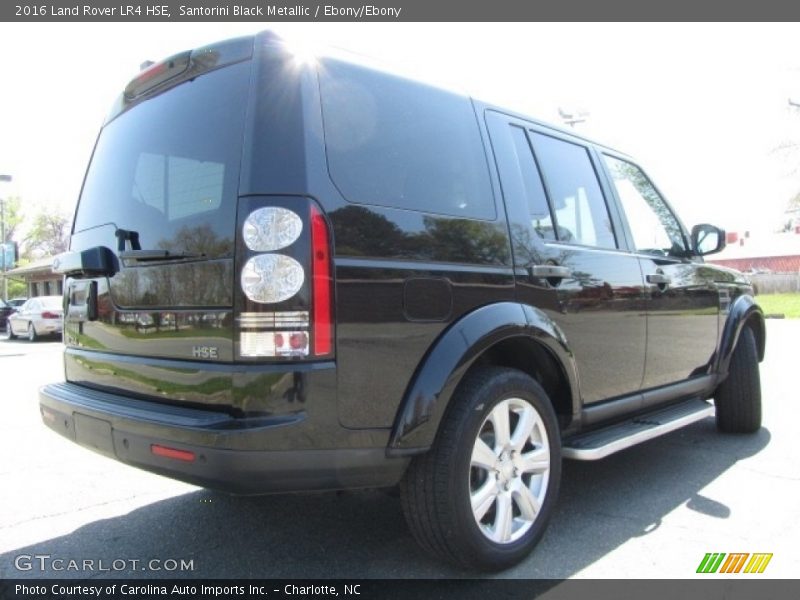 Santorini Black Metallic / Ebony/Ebony 2016 Land Rover LR4 HSE