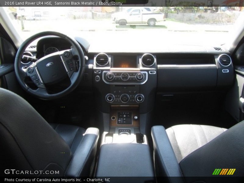 Santorini Black Metallic / Ebony/Ebony 2016 Land Rover LR4 HSE