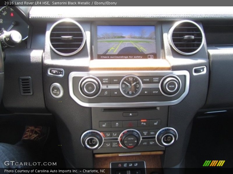 Santorini Black Metallic / Ebony/Ebony 2016 Land Rover LR4 HSE