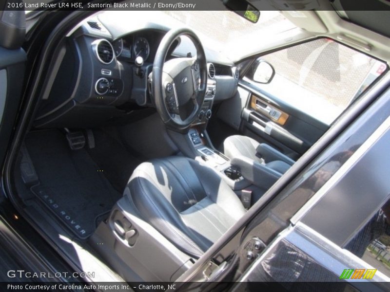 Santorini Black Metallic / Ebony/Ebony 2016 Land Rover LR4 HSE