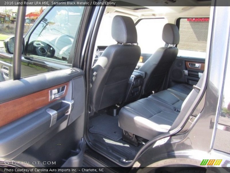 Santorini Black Metallic / Ebony/Ebony 2016 Land Rover LR4 HSE