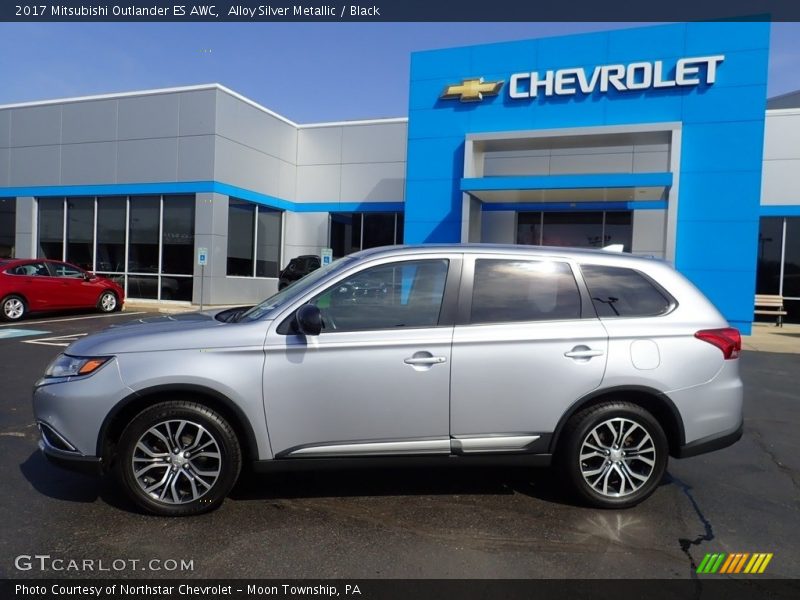  2017 Outlander ES AWC Alloy Silver Metallic