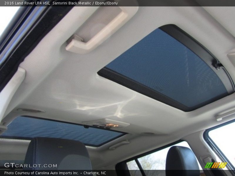 Santorini Black Metallic / Ebony/Ebony 2016 Land Rover LR4 HSE
