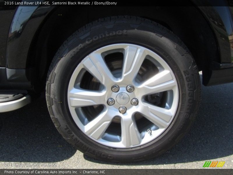 Santorini Black Metallic / Ebony/Ebony 2016 Land Rover LR4 HSE