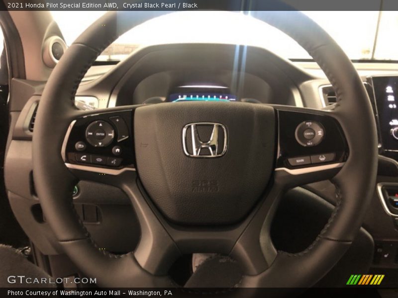 Crystal Black Pearl / Black 2021 Honda Pilot Special Edition AWD