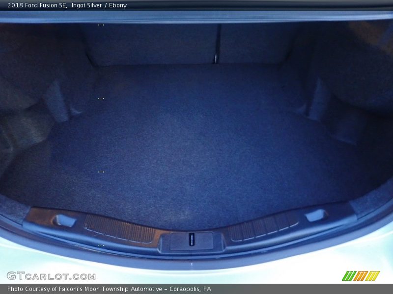 Ingot Silver / Ebony 2018 Ford Fusion SE