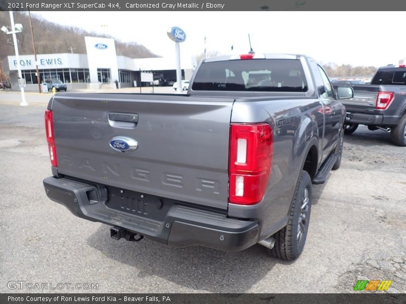 Carbonized Gray Metallic / Ebony 2021 Ford Ranger XLT SuperCab 4x4