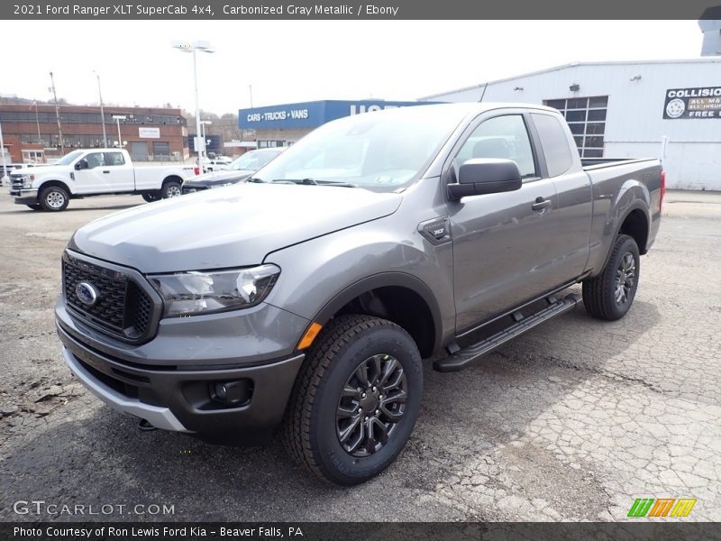 Carbonized Gray Metallic / Ebony 2021 Ford Ranger XLT SuperCab 4x4