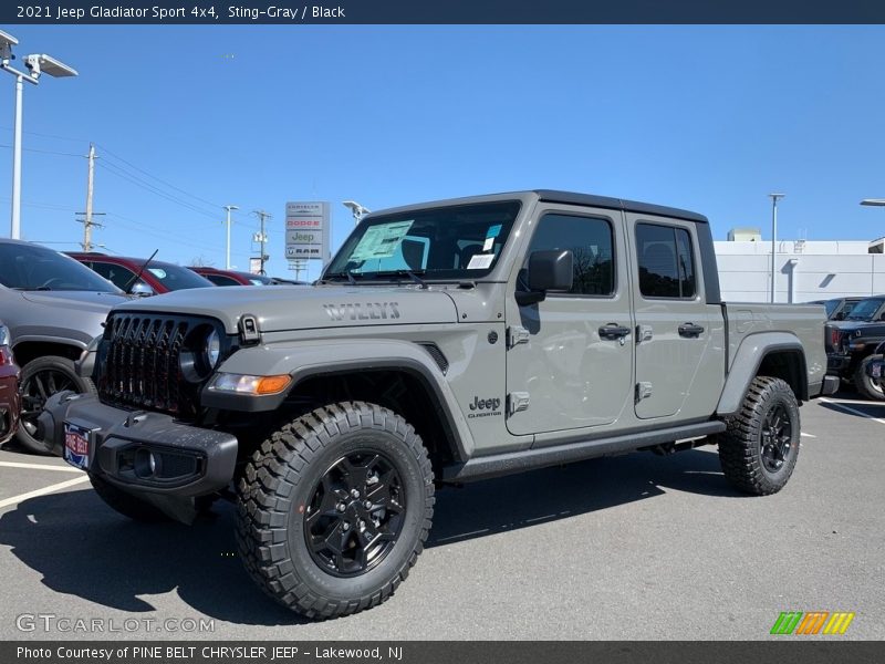 Sting-Gray / Black 2021 Jeep Gladiator Sport 4x4