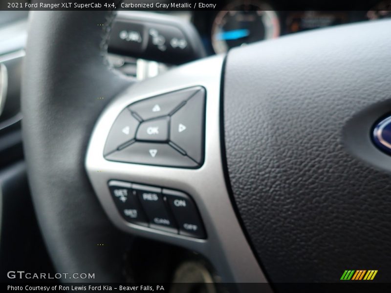 Carbonized Gray Metallic / Ebony 2021 Ford Ranger XLT SuperCab 4x4