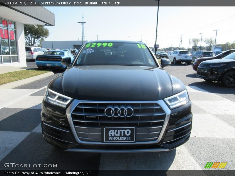 Brilliant Black / Black 2018 Audi Q5 2.0 TFSI Premium Plus quattro