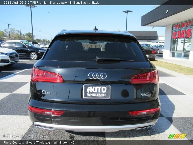 Brilliant Black / Black 2018 Audi Q5 2.0 TFSI Premium Plus quattro