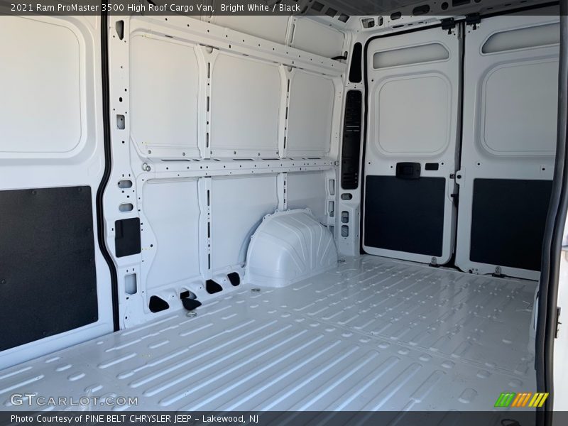 Bright White / Black 2021 Ram ProMaster 3500 High Roof Cargo Van