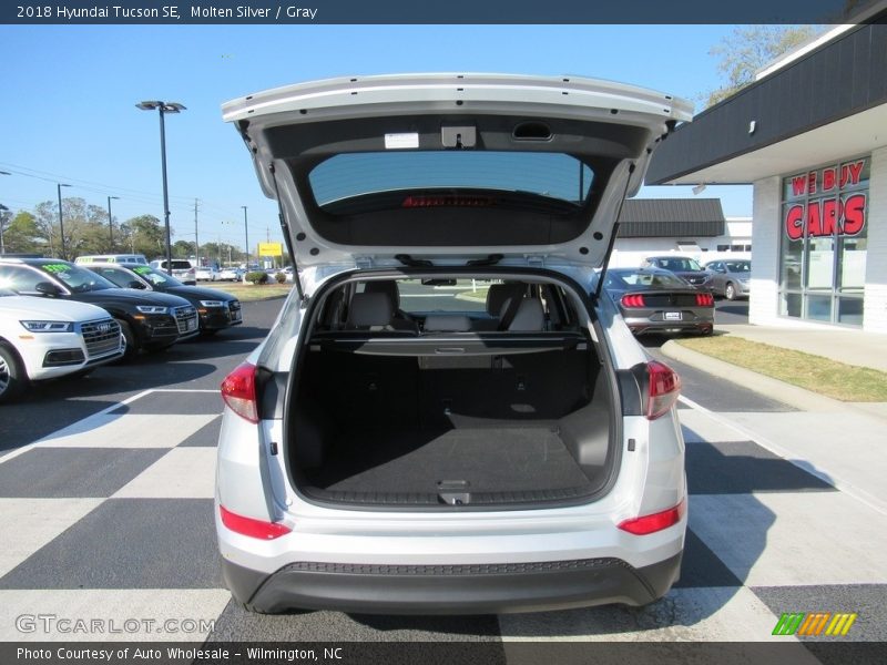 Molten Silver / Gray 2018 Hyundai Tucson SE