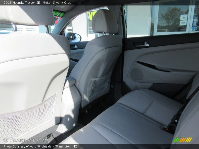 Molten Silver / Gray 2018 Hyundai Tucson SE