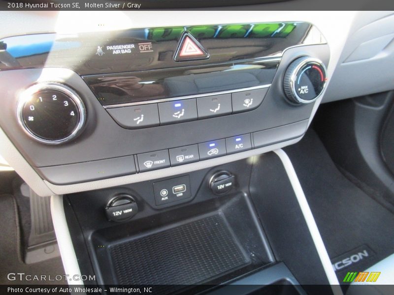 Molten Silver / Gray 2018 Hyundai Tucson SE
